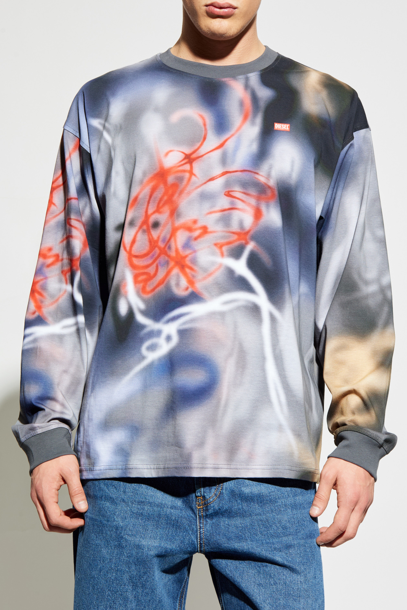 Diesel T-shirt 'T-BOXT-LS-V4' | Men's | Vitkac